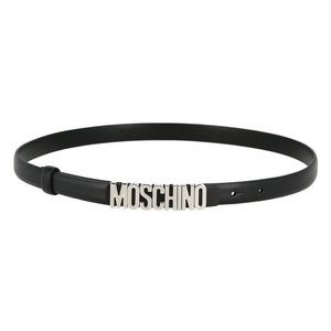 MOSCHINO Thin Leather Belt